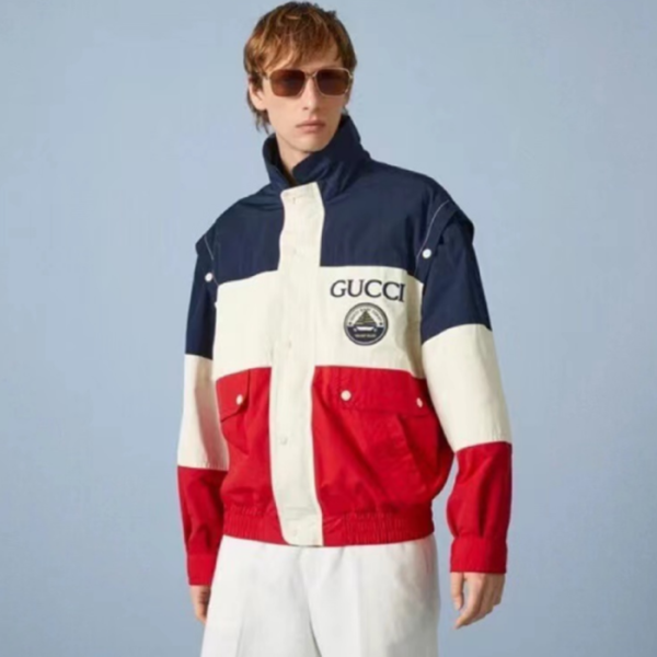 ❤구찌 남성 캐쥬얼 블루 집업 자켓 - Gucci Mens Blue Zip-up Jackets - gu1079x