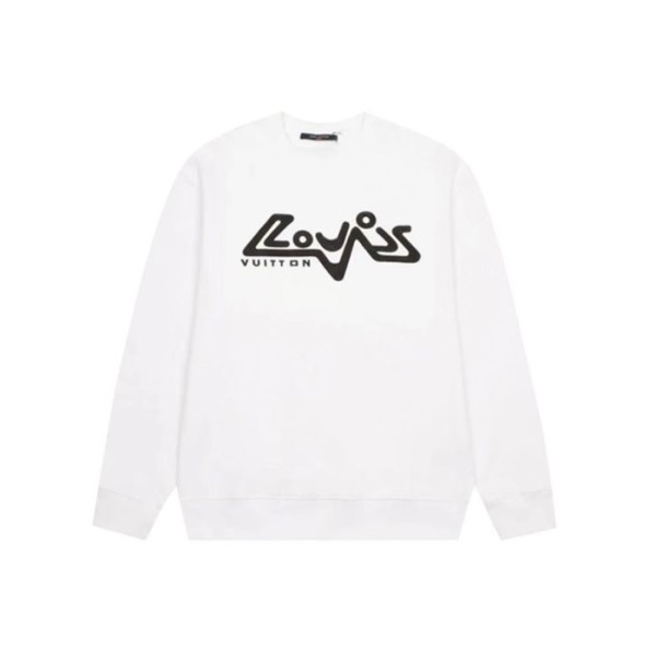 ❤루이비통 남성 화이트 맨투맨 - Louis vuitton Mens White Tshirts - lv1975x