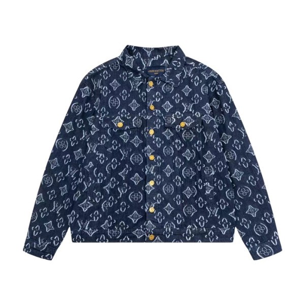 ❤루이비통 남성 블루 자켓 - Louis vuitton Mens Blue Jackets - lv1977x