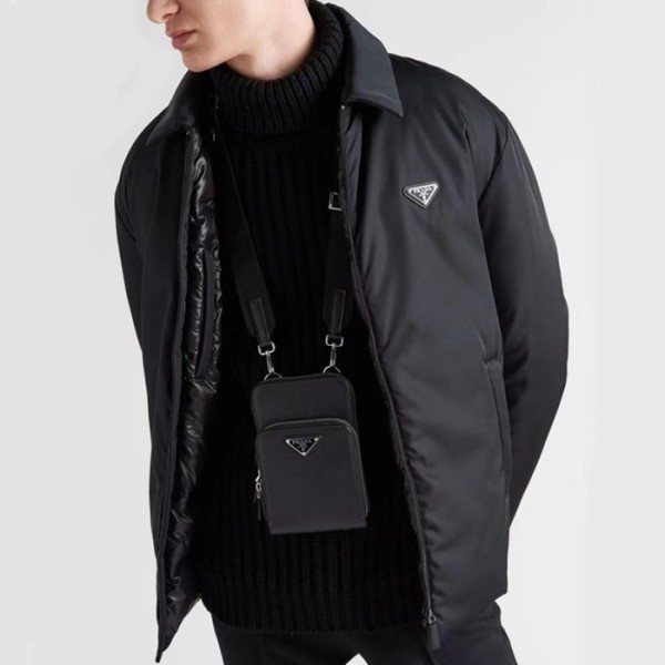 ❤프라다 남성 블랙 패딩 자켓 - Prada Mens Black Jackets - pr768x