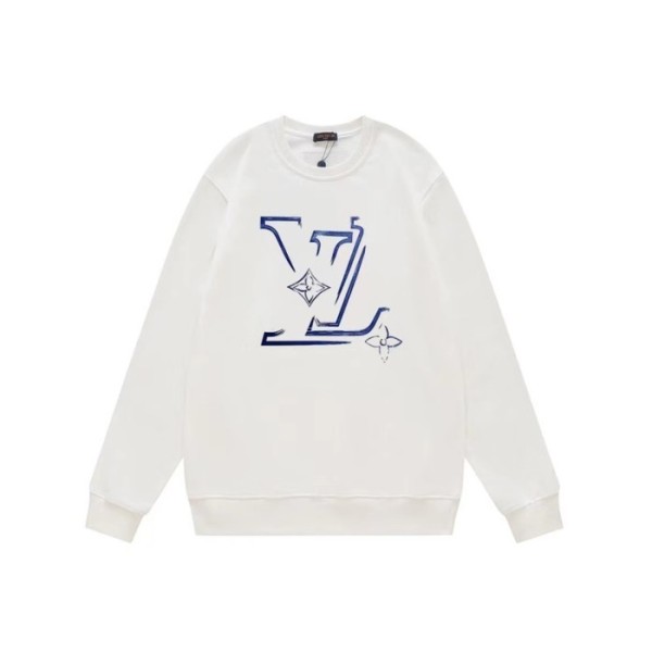 ❤루이비통 남성 화이트 맨투맨 - Louis vuitton Mens White Tshirts - lv1977x