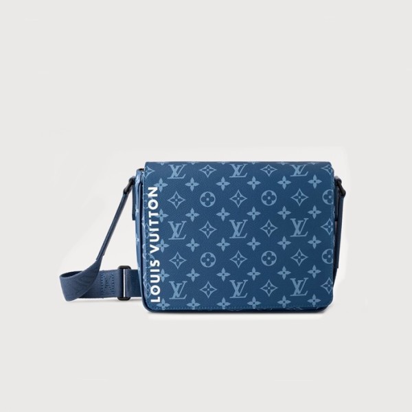❤루이비통 남성 메신저 M23785 - Louis vuitton Mens Blue Cross Bag - lv1972x