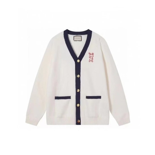 ❤구찌 남성 화이트 브이넥 가디건 - Gucci Mens White Cardigan - gu1090x
