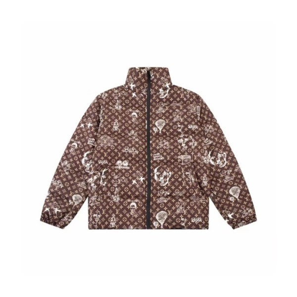 ❤루이비통 남성 모던 카키 패딩 - Louis vuitton Mens Khaki Padding - lv1996x