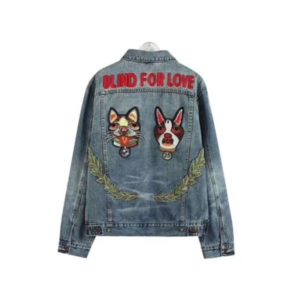 ❤구찌 남성 캐쥬얼 블루 데님 자켓 - Gucci Mens Blue Jackets - gu1094x