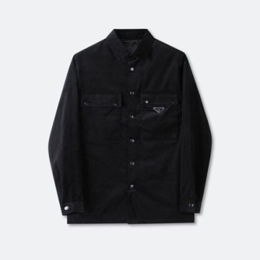❤프라다 남성 블랙 골덴 자켓 - Prada Mens Black Jackets - pr778x