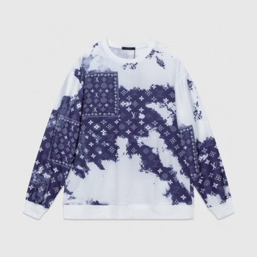❤루이비통 남성 블루 맨투맨 - Louis vuitton Mens BLue Tshirts - lv2006x