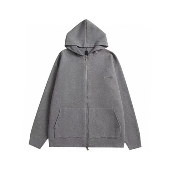 ❤크롬하츠 남성 그레이 후드집업 - Chrom hearts Mens Gray Hoodie - ch209x
