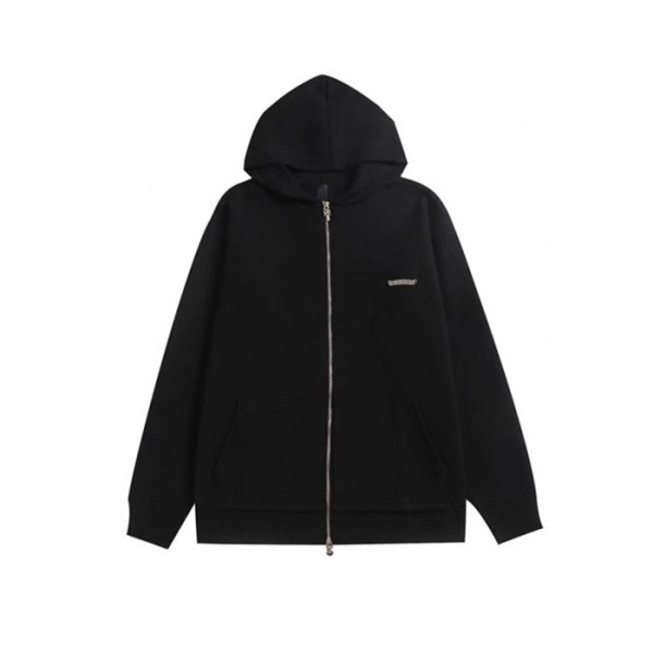 ❤크롬하츠 남성 블랙 후드집업 - Chrom hearts Mens Black Hoodie - ch210x