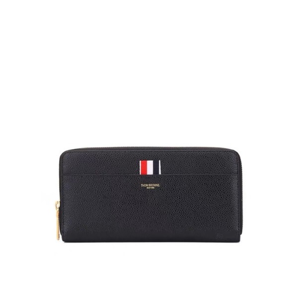 ❤톰브라운 남성 블랙 장지갑 - Thom Browne Mens Black Long Wallets - th112x