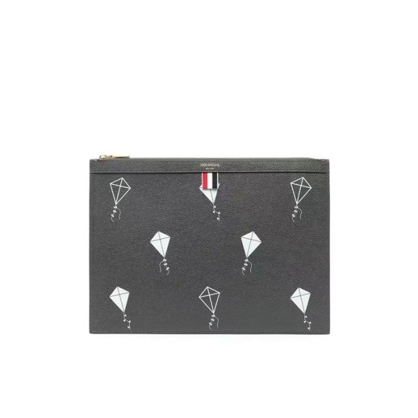 ❤톰브라운 남성 그레이 클러치 - Thom Browne Mens Gray Clutch - th113x