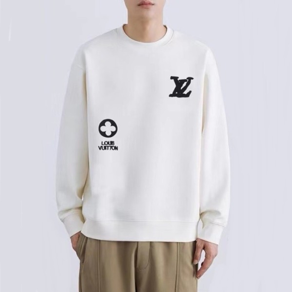 ❤루이비통 남성 화이트 맨투맨 - Louis vuitton Mens White Tshirts - lv2014x