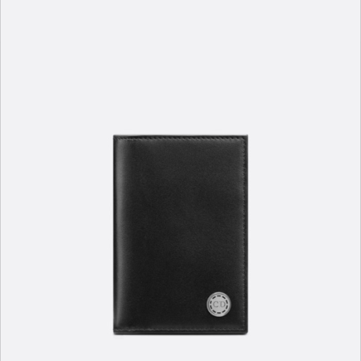 ❤디올 남성 블랙 반지갑 - Dior Mens Black Half Wallets - di810x