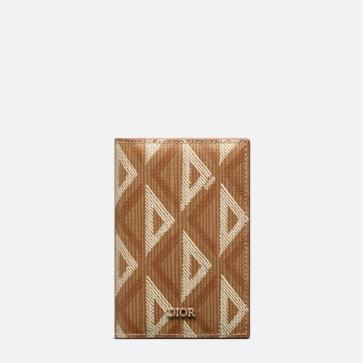 ❤디올 남성 카멜 반지갑 - Dior Mens Camel Half Wallets - di812x