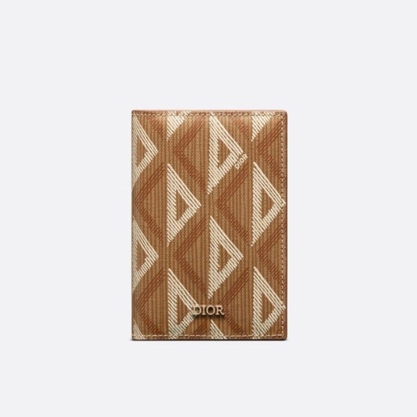 ❤디올 남성 카멜 반지갑 - Dior Mens Camel Half Wallets - di812x