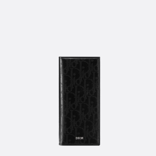 ❤디올 남성 블랙 장지갑 - Dior Mens Black Long Wallets - di830x
