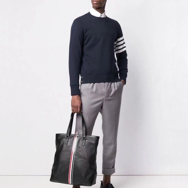 ❤톰브라운 남성 블랙 서류가방 - Thom Browne Mens Business Bag - th124x