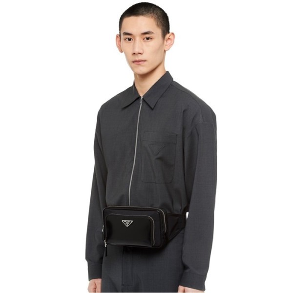 ❤프라다 남성 블랙 힙색 - Prada Mens Black Hip-sack - pr774x