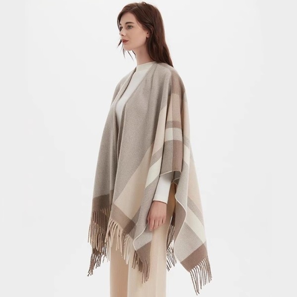 ❤셀린느 여성 그레이 양면 판쵸 - Celine Womens Gray Pancho - ce244x