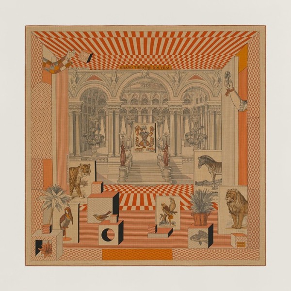 ❤에르메스 여성 레드 스카프 - Hermes Womens Red Scarf - he501x