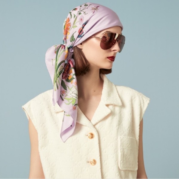 ❤구찌 여성 퍼플 스카프 - Gucci Womens Purple Scarf - gu1086x