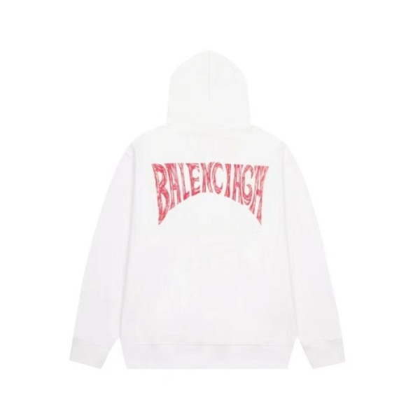 ❤발렌시아가 남성 화이트 후드티 - Balenciaga Mens White Hoodie - ba804x