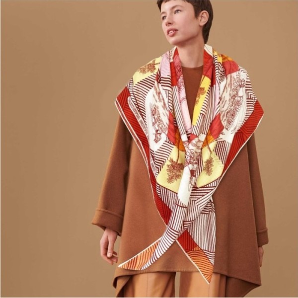 ❤에르메스 여성 레드 스카프 - Hermes Womens Red Scarf - he510x