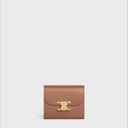 ❤셀린느 여성 카멜 반지갑 - Celine Womens Camel Wallets - ce252x