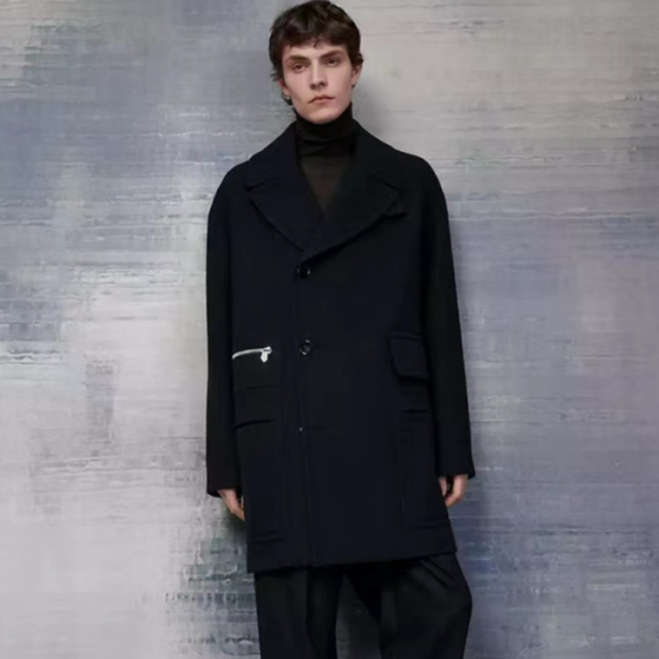 ❤에르메스  남성 블랙코트 - Hermes Mens Black Coats - he521x