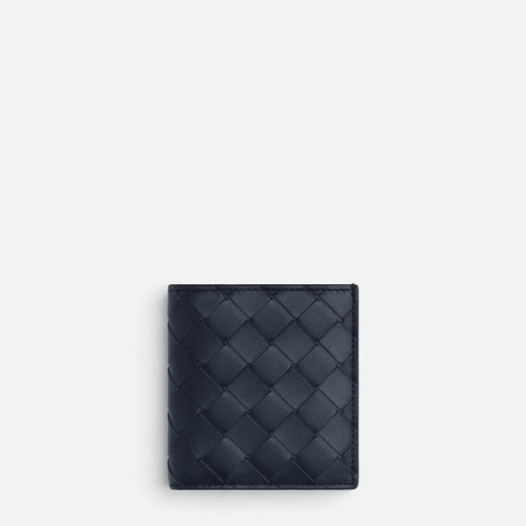 ❤보테가베네타 남성 블랙 반지갑 - Bottega Veneta Mens Black Half Wallets - bv201x