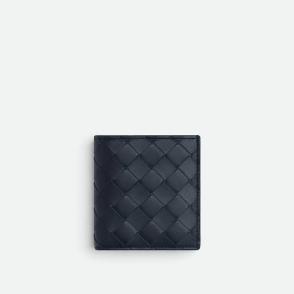 ❤보테가베네타 남성 블랙 반지갑 - Bottega Veneta Mens Black Half Wallets - bv201x