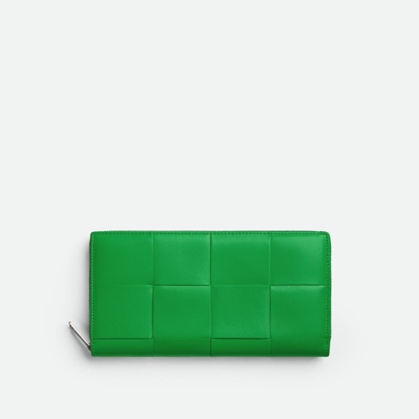 ❤보테가베네타 남성 그린 지퍼돌이 장지갑 - Bottega Veneta Mens Green Zippy Wallets - bv211x