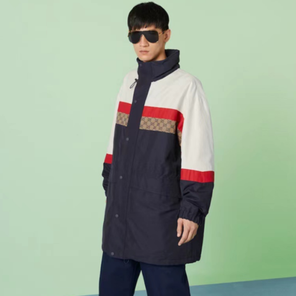 ❤구찌 남성 캐쥬얼 블루 롱 자켓 - Gucci Mens Blue Jackets - gu1115x