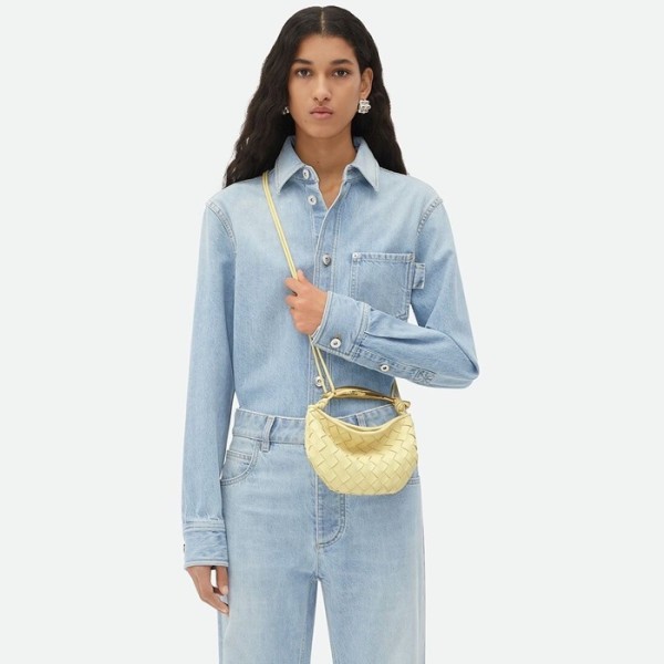 ❤보테가베네타 여성 옐로우 크로스백 - Bottega Veneta Womens Yellow Cross Bag - bv231x