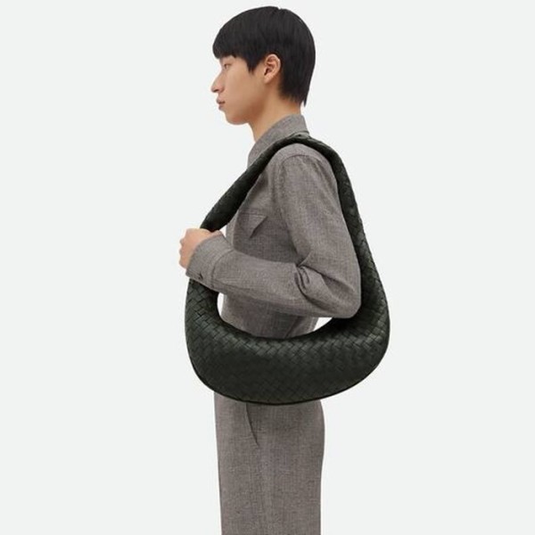 ❤보테가베네타 남성 블랙 버디백 - Bottega Veneta Mens Black Buddy Bag - bv234x