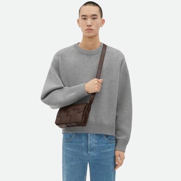 ❤보테가베네타 남성 쵸코 카세트백 - Bottega Veneta Mens Choco Cassette Bag - bv237x