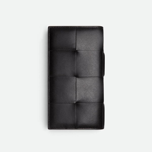 ❤보테가베네타 남성 블랙 장지갑 - Bottega Veneta Mens Black Long Wallets - bv257x