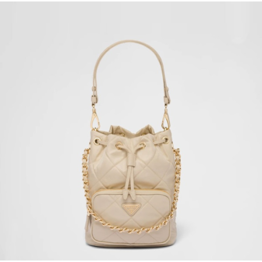 ❤프라다 여성 베이지 버킷백 - Prada Womens Beige Bucket Bag - pr794x