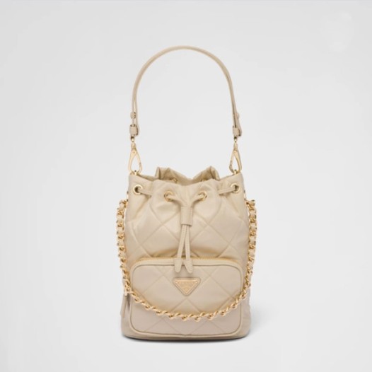 ❤프라다 여성 베이지 버킷백 - Prada Womens Beige Bucket Bag - pr794x
