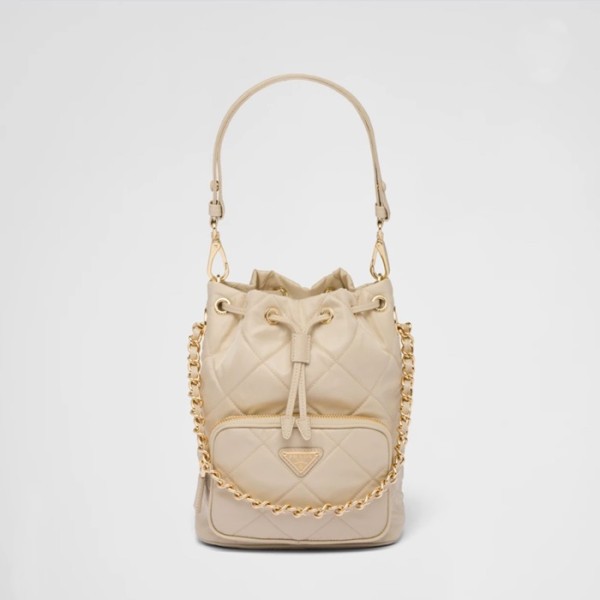❤프라다 여성 베이지 버킷백 - Prada Womens Beige Bucket Bag - pr794x