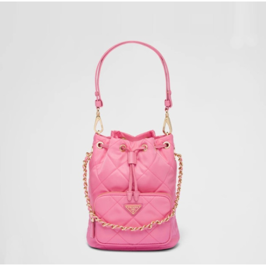 ❤프라다 여성 핑크 버킷백 - Prada Womens Pink Bucket Bag - pr795x