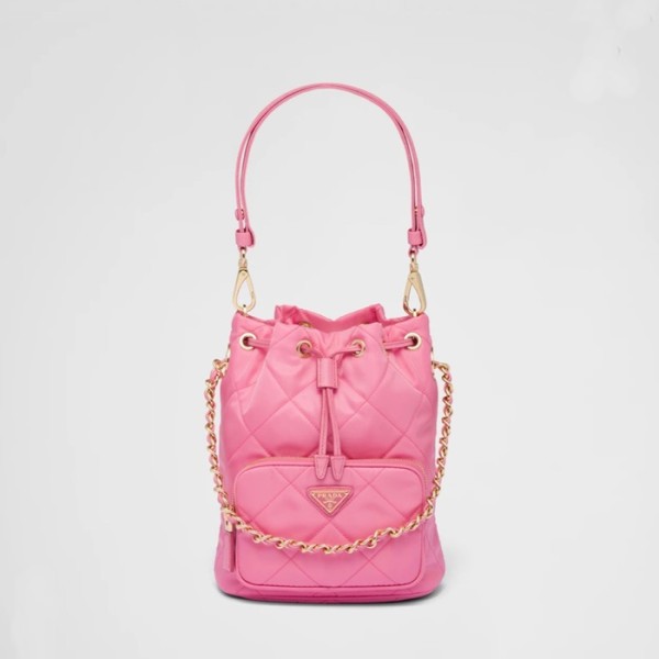 ❤프라다 여성 핑크 버킷백 - Prada Womens Pink Bucket Bag - pr795x