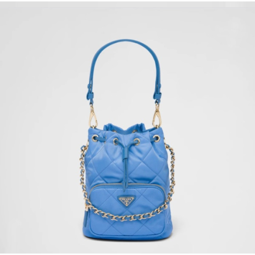 ❤프라다 여성 블루 버킷백 - Prada Womens Blue Bucket Bag - pr796x