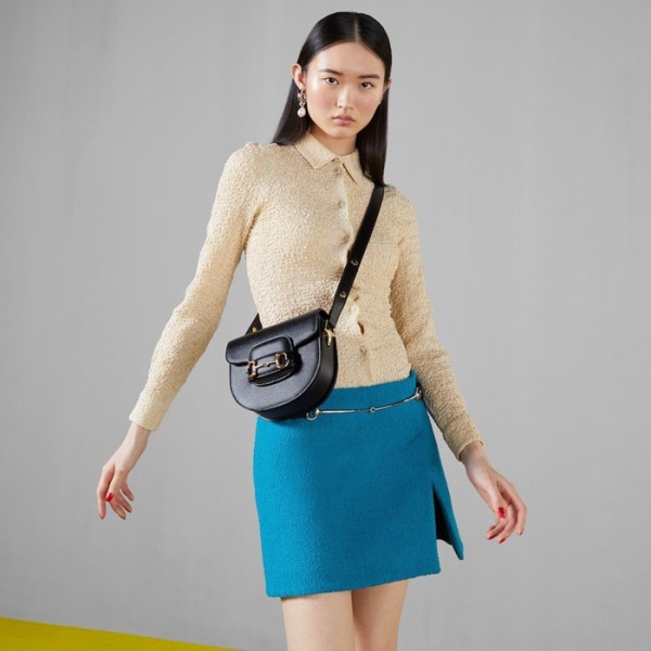 ❤구찌 여성 블랙 홀스빗 - Gucci Womens Black Horsebit - gu1104x