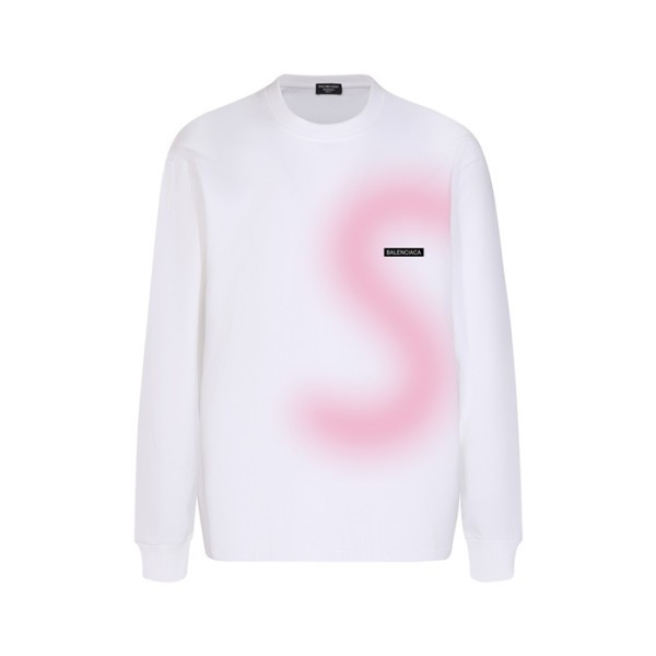 ❤발렌시아가 남성 화이트 맨투맨 - Balenciaga Mens White Tshirts - ba819x