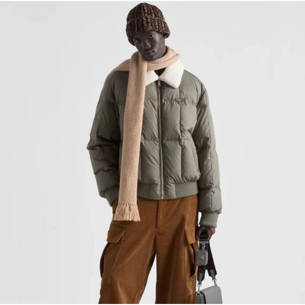 ❤프라다 남성 카키 패딩 자켓 - Prada Mens khaki Jackets - pr808x