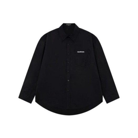 ❤발렌시아가 트렌디 남성 블랙 셔츠 - Balenciaga Mens Black Tshirts - ba821x