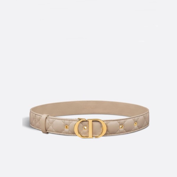 ❤디올 여성 베이지 몽테뉴 벨트 - Dior Womens Beige Belts - di852x