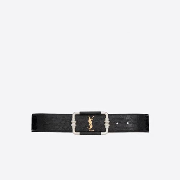❤입생로랑 여성 블랙 벨트 - Saint Laurent Womens Black Belts - ysl432x