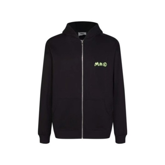 ❤메종마르지엘라 남성 블랙 후드티 - Maison margiela Mens Black Hoodie - mai224x